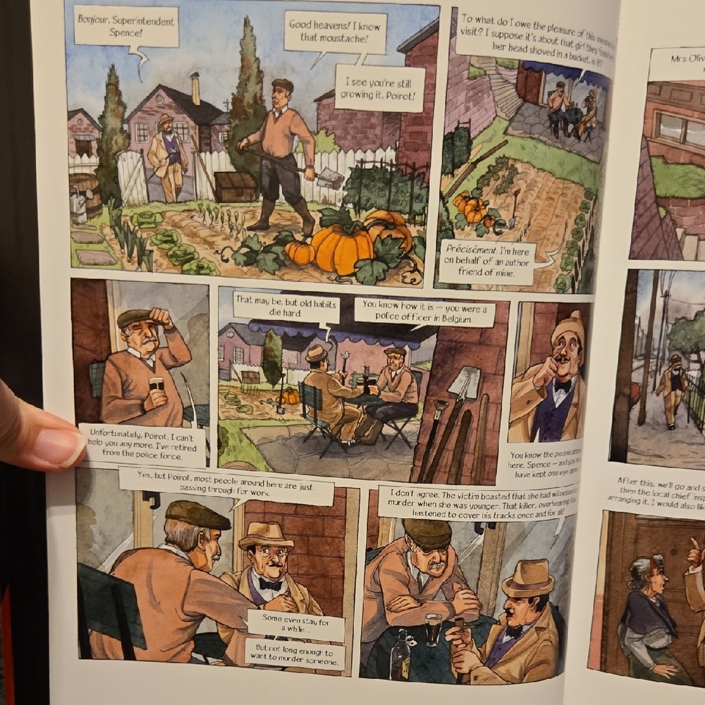 Halloween Party Agatha Christie Comic Book Graphic Novel Hardcover - Picture 7 of 10